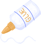 glue, sticky, craft, supply, office, school, back to school, white